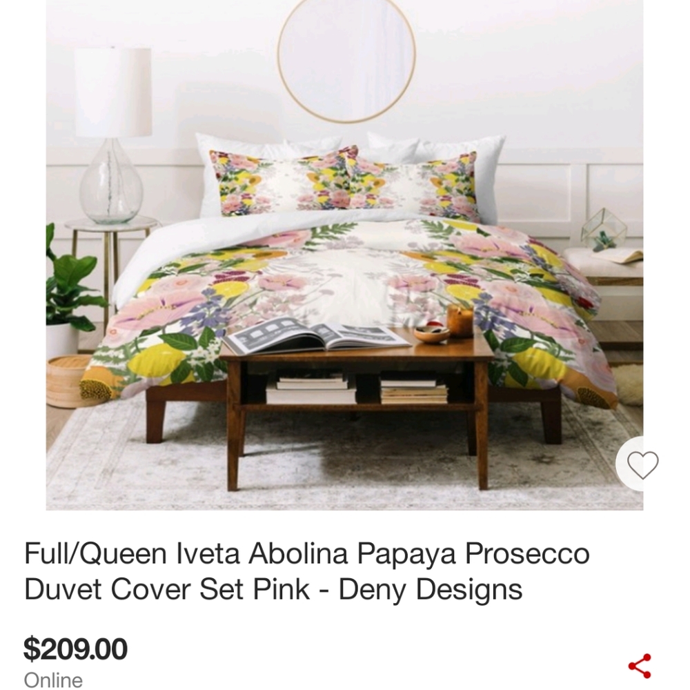 Iveta Abolina Papaya Prosecco Duvet & Pillow Cases